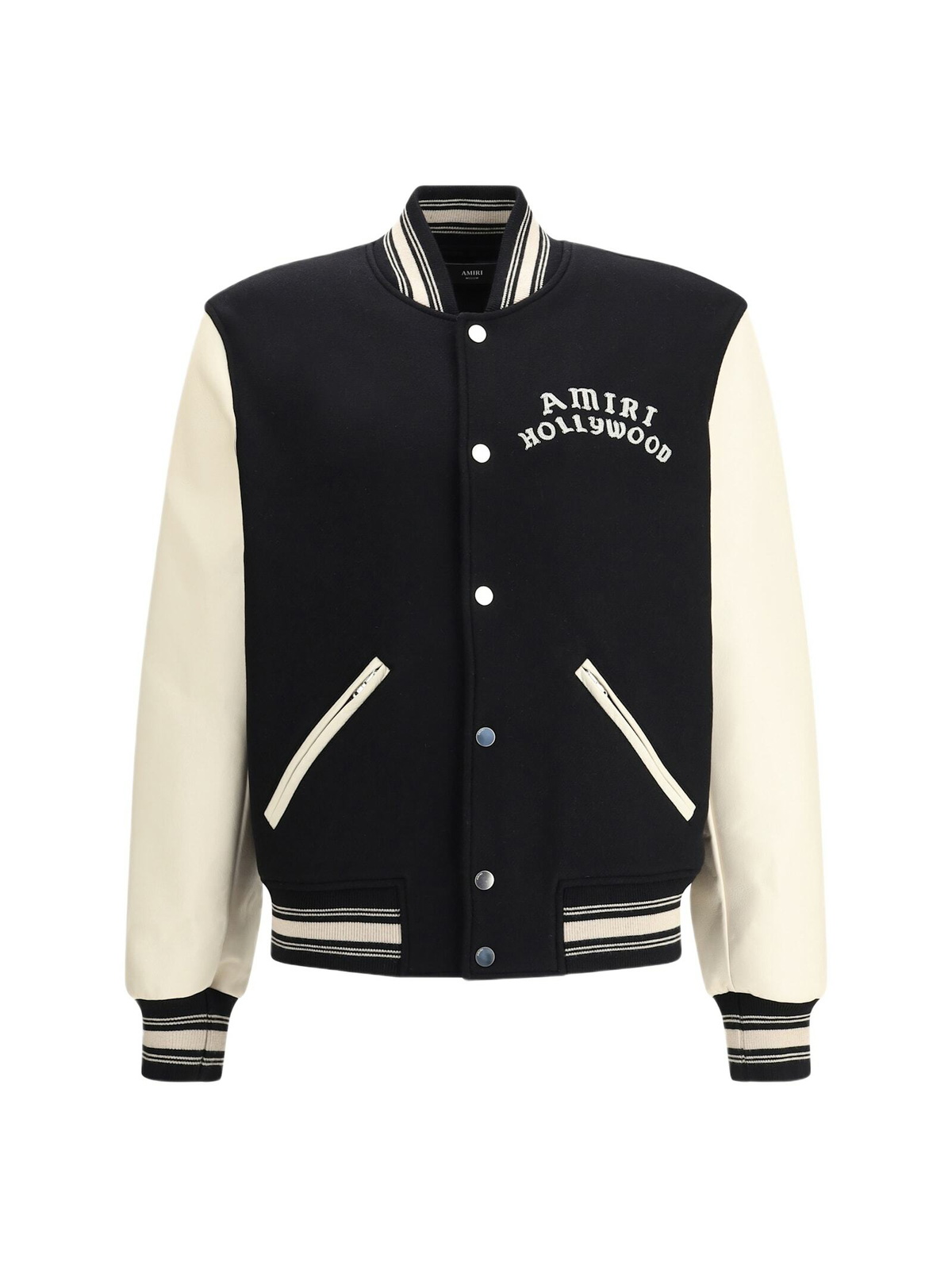 Amiri Reversible Indigo and Green Trucker Bomber Jacket Amiri