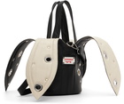 Charles Jeffrey LOVERBOY Black Banana Bucket Eyelets Bag