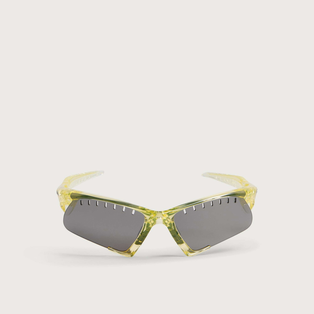 Oakley x Satisfy Suture Jacket Sunglasses in Trans Yellow/Prizm Black Vented