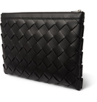 Bottega Veneta - Intrecciato Leather Pouch - Black