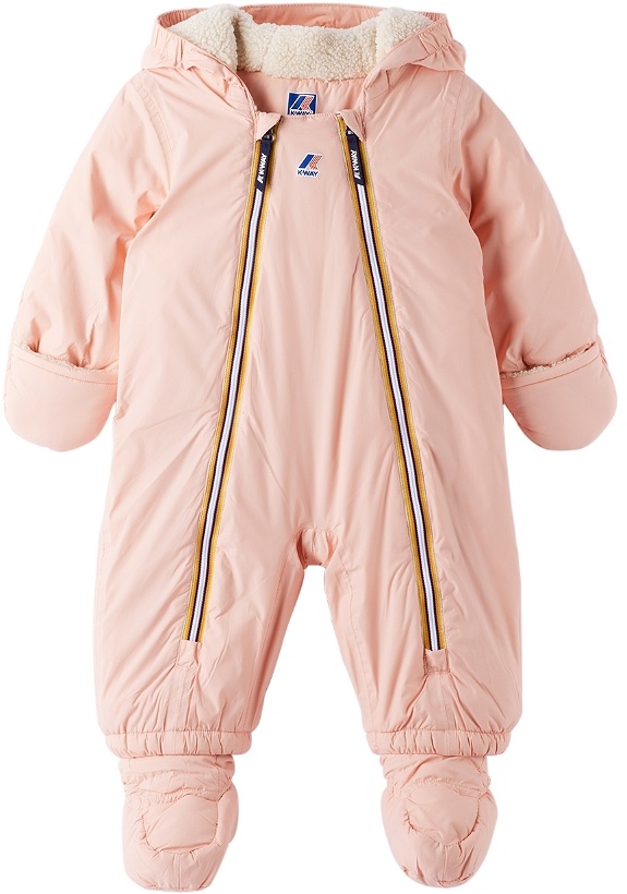 Photo: K-Way Baby Pink 3.0 Snotty Orsetto Snowsuit