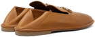 Salvatore Ferragamo Tan Nomadic Stories Loafers