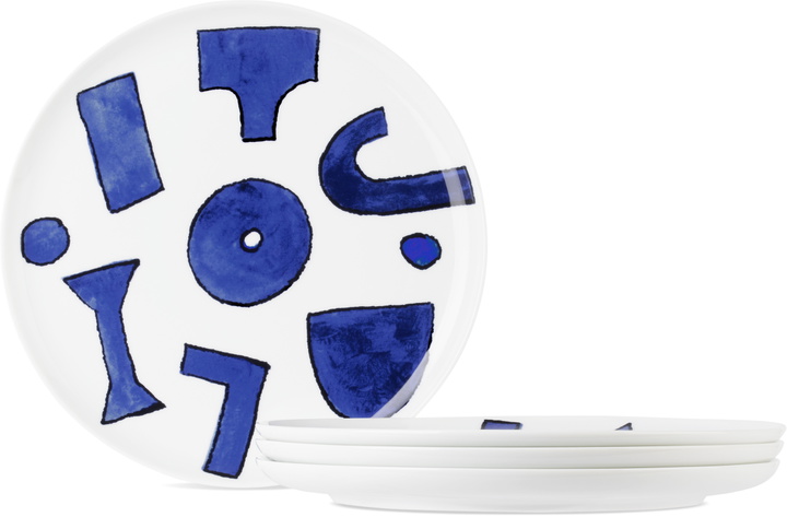 Photo: Alessi White Itsumo Dinner Plates, 4 pcs