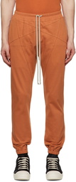 Rick Owens Orange Penta Lounge Pants