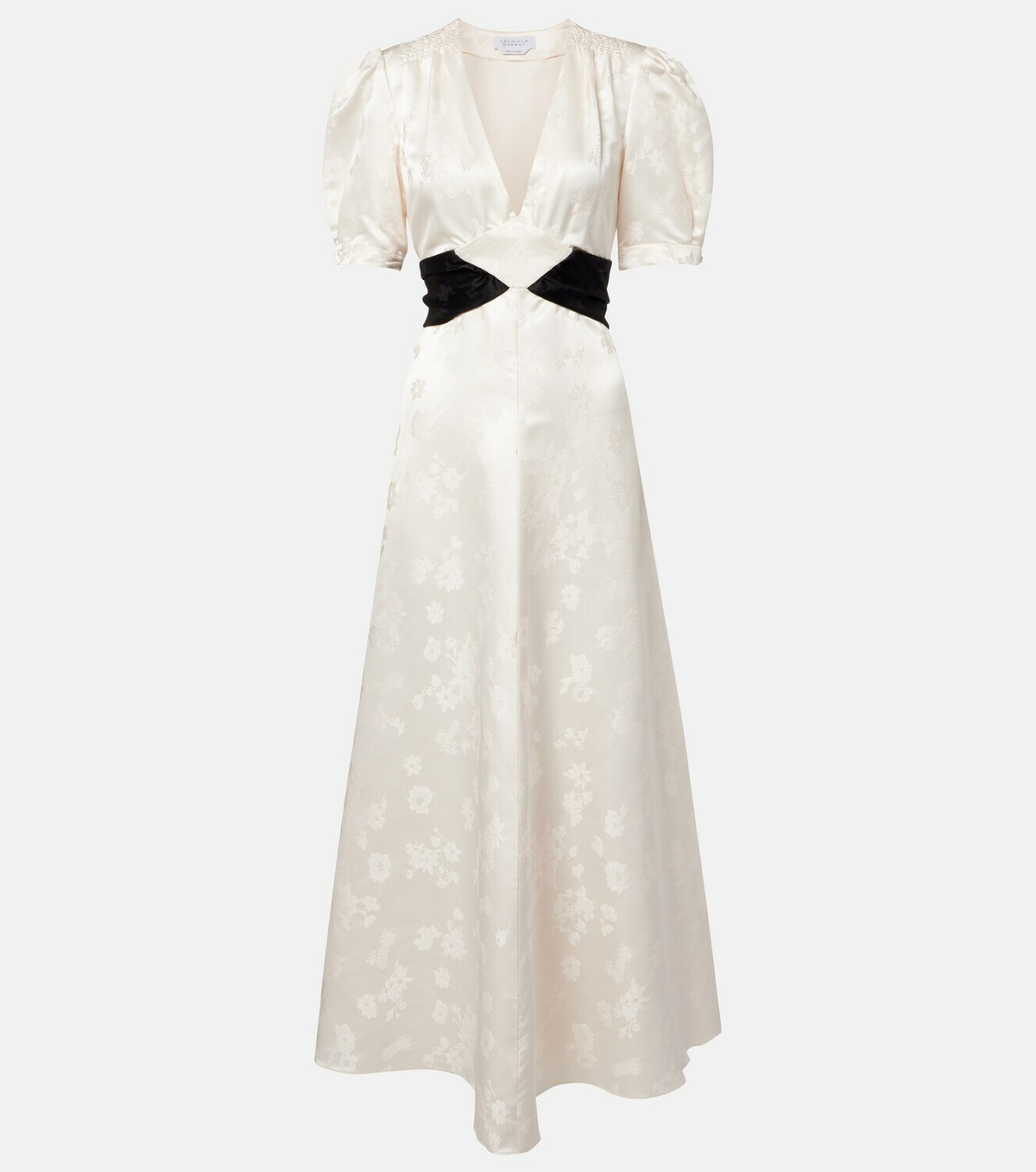 Gabriela Hearst Larkin floral silk midi dress