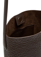Mansur Gavriel Everyday Small Leather Tote bag - Dark Brown - One Size