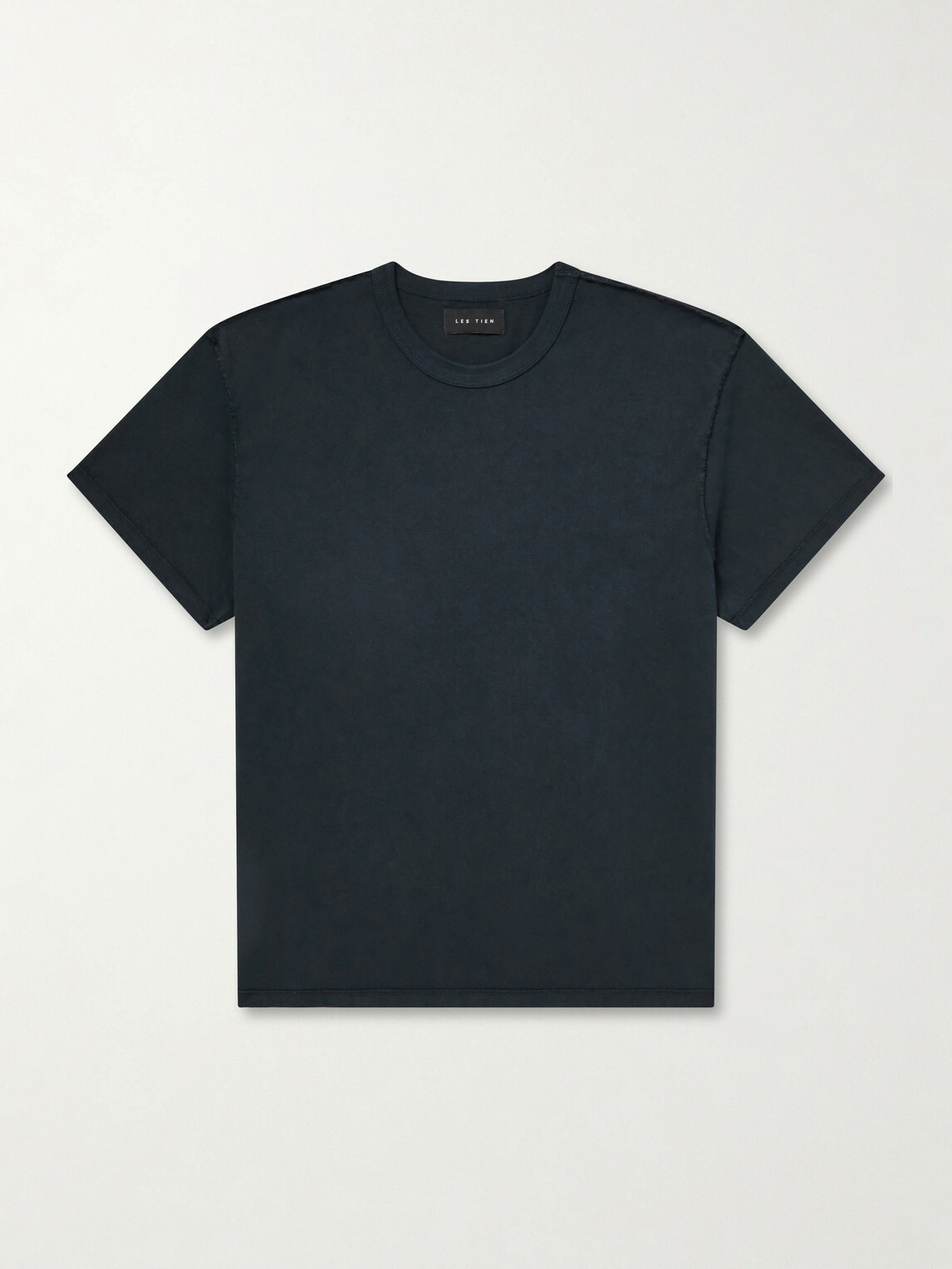 Les Tien - Cotton-Jersey T-Shirt - Black