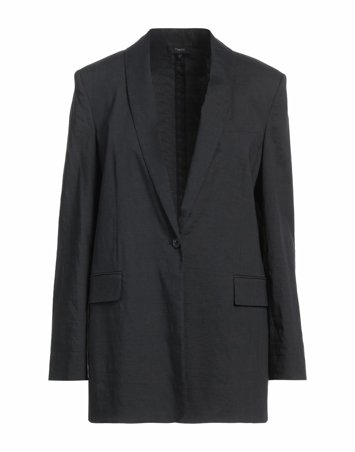 Theory Womens Blazer Charcoal