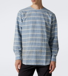 Prada Striped cotton twill shirt