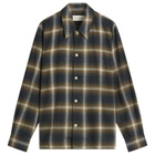 Second/Layer Men's Second Layer Logan Ombre Long Sleeve Check Shirt in Olive Check
