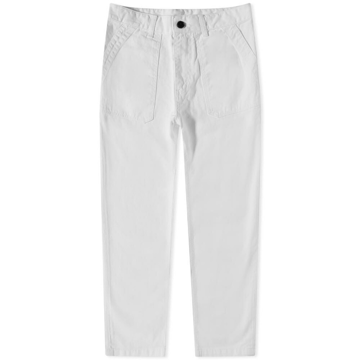 Photo: Uniform Bridge Men's Cotton Fatigue Pant in White