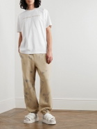HAYDENSHAPES - Volume Tapered Tie-Dyed Cotton-Jersey Sweatpants - Brown