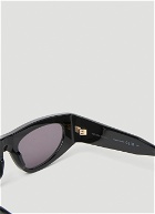 Bottega Veneta BV1144s Cat Eye Sunglasses unisex Black