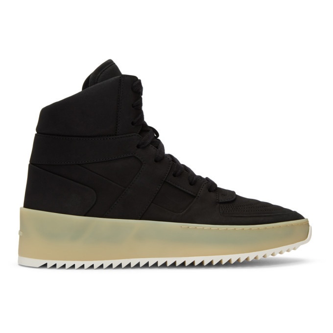 Photo: Fear of God Black Basketball Sneakers