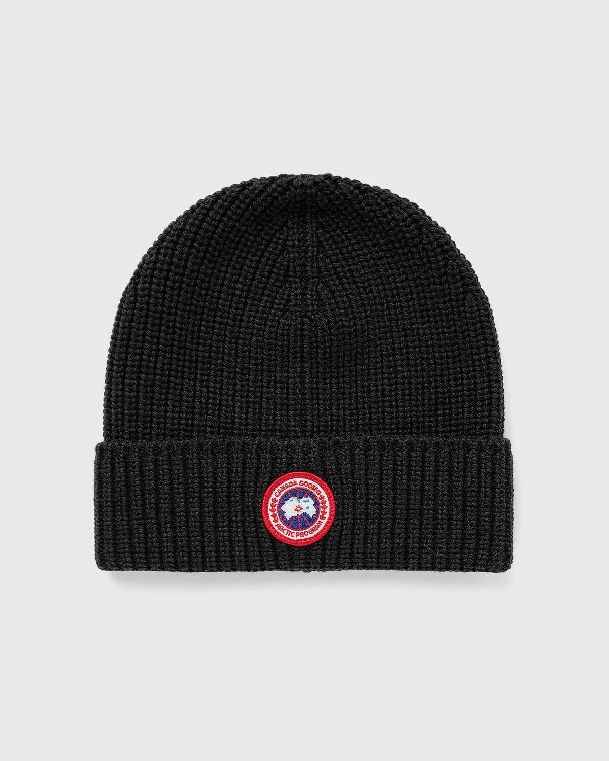 Canada Goose Rib Toque Black Beanies