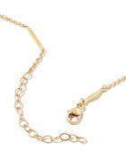 Jacquie Aiche 14K Yellow Gold Diamond Tourmaline Necklace