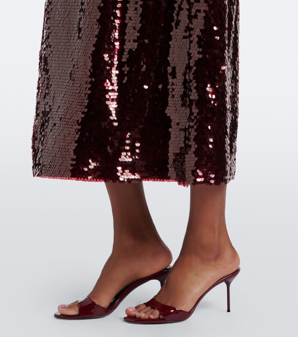 Adriana Degreas Sequined midi dress