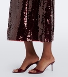 Adriana Degreas Sequined midi dress