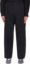 Solid Homme Black Folding Trousers