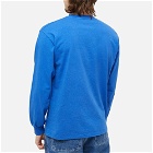 Aries Men's Long Sleeve Temple T-Shirt in Blue