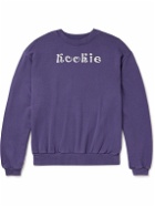 KAPITAL - Kookie Printed Cotton-Jersey Sweatshirt - Purple