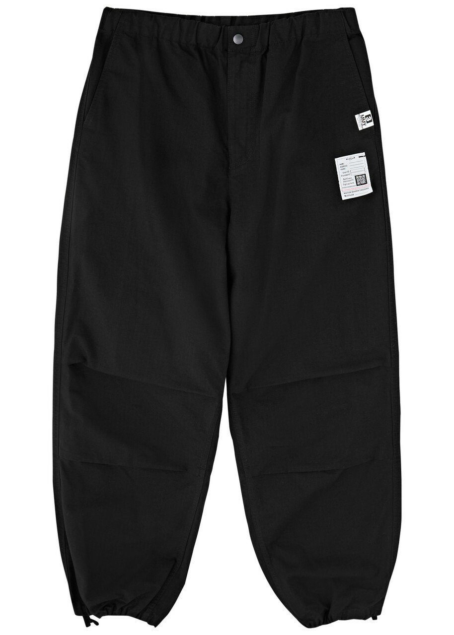 Maison mihara yasuhiro Ripstop Cotton Sweatpants Black