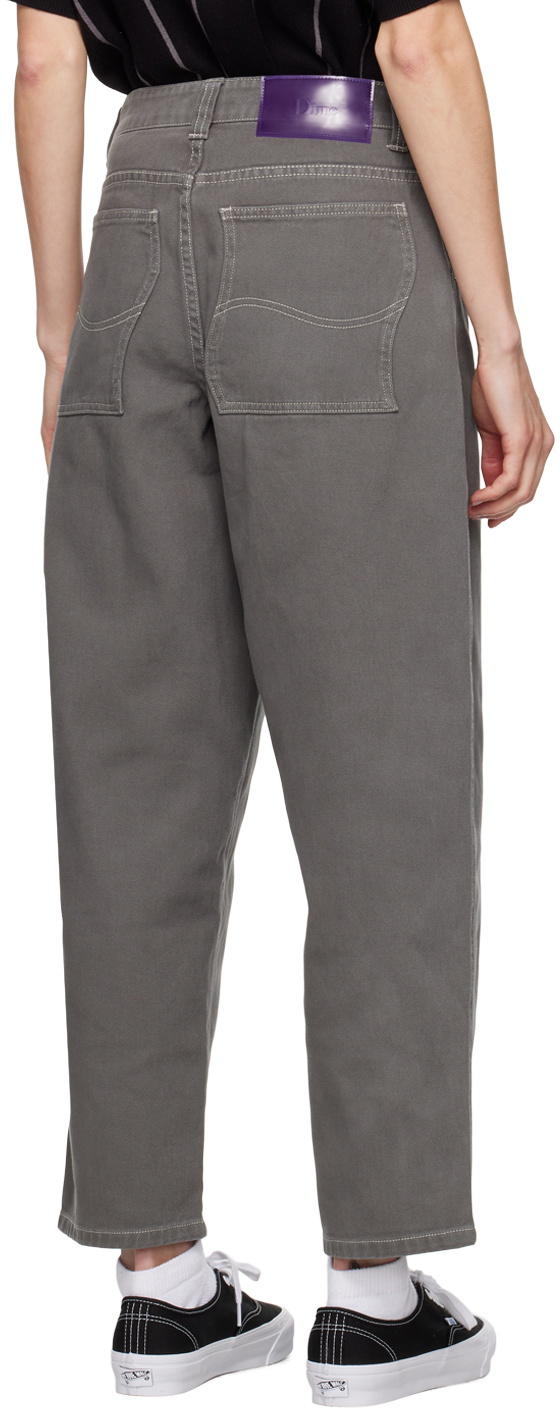 Dime Gray Classic Baggy Jeans