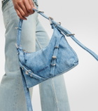 Givenchy Voyou Mini denim shoulder bag
