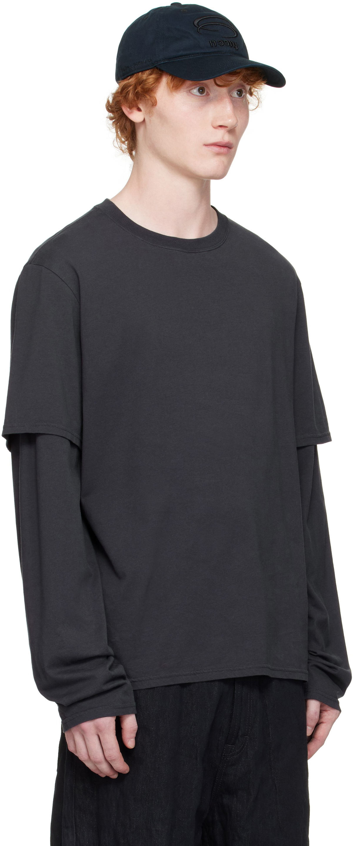 Still Kelly Black Layered 'Winner' T-shirt
