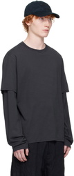 Still Kelly Black Layered 'Winner' T-shirt