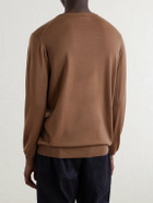 William Lockie - Merino Wool Sweater - Brown