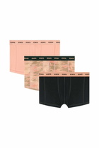 Diesel Three-pack of boxer briefs plain and camo - Trunks Mens in Multicolor