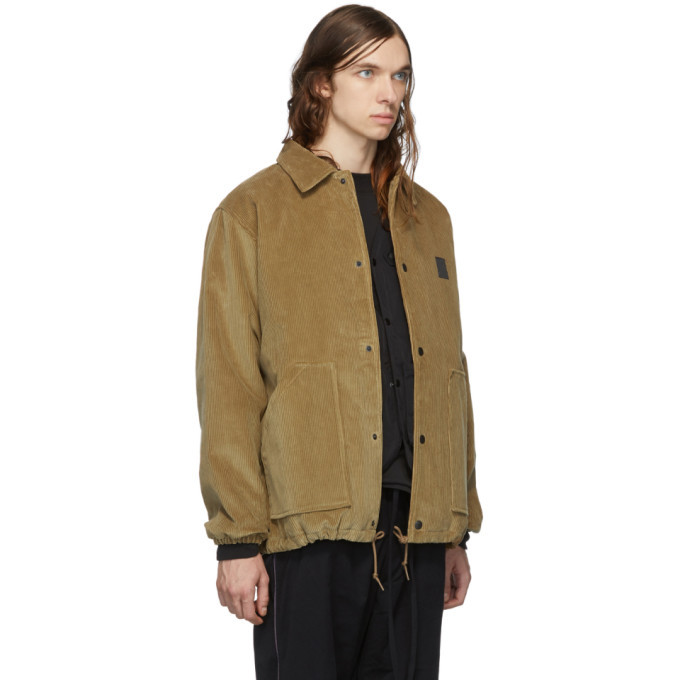 South2 West8 Beige Corduroy Coach Jacket South2 West8