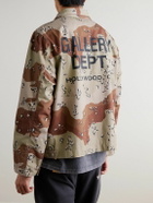 Gallery Dept. - Montecito Camouflage Logo-Print Cotton-Ripstop Jacket - Neutrals