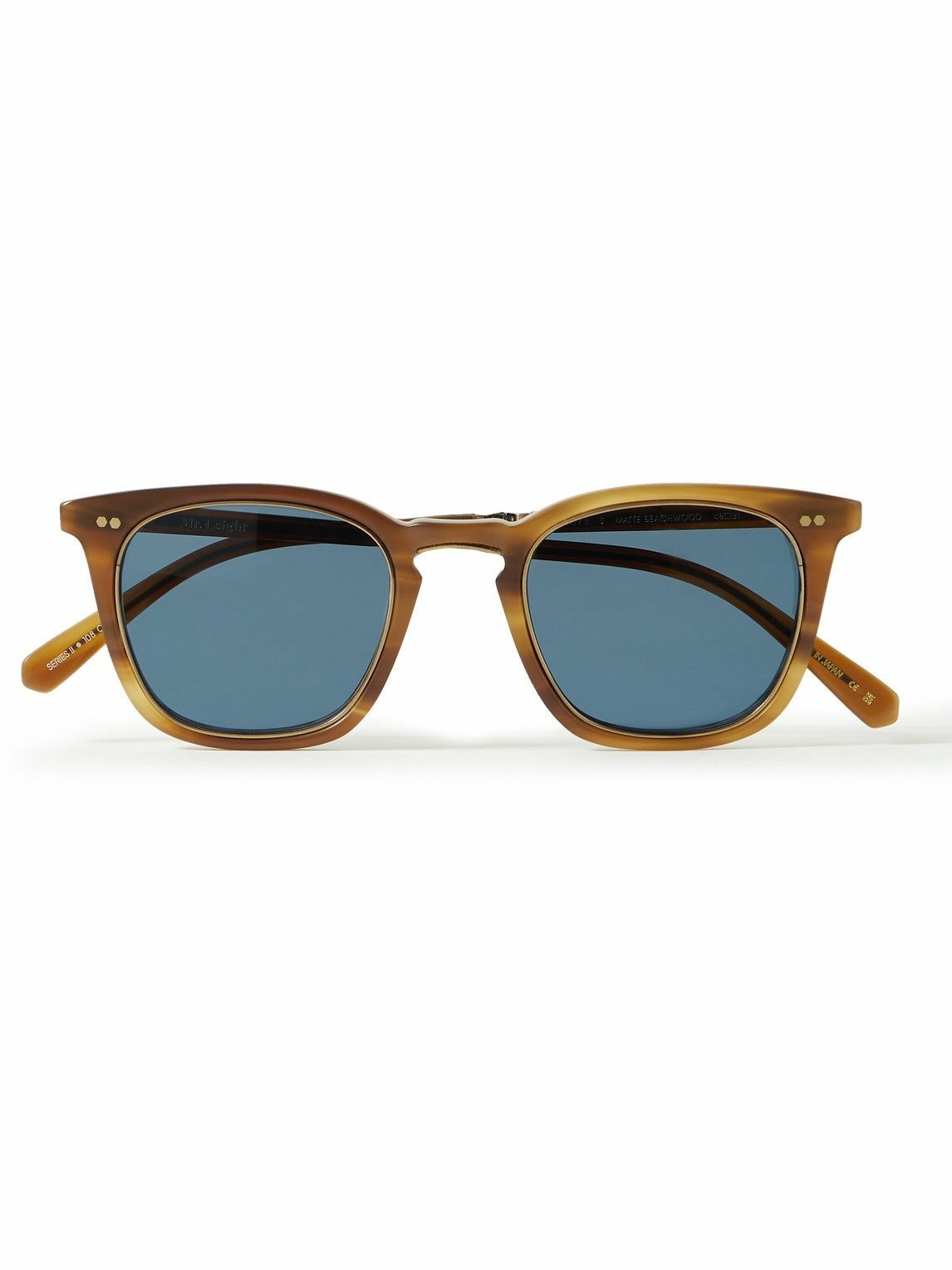 Photo: Mr Leight - Getty II S D-Frame Tortoiseshell Matte-Acetate Polarised Sunglasses