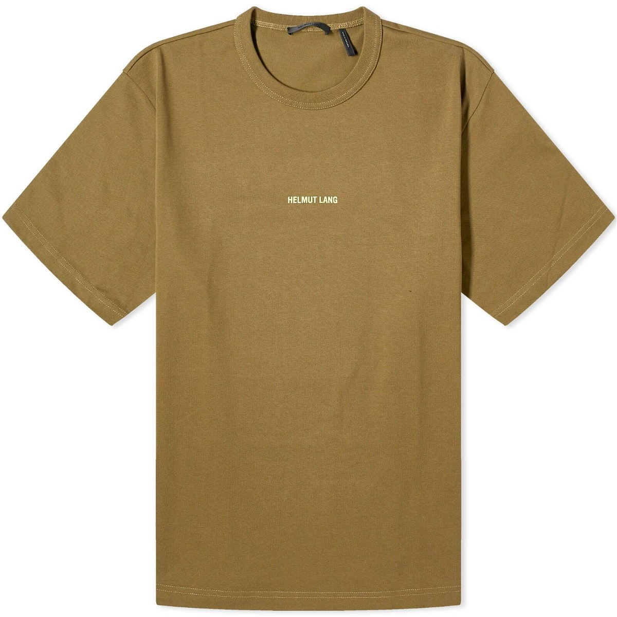 Photo: Helmut Lang Men's Outer Space T-Shirt in Olive