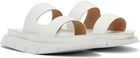 Marsèll White Intagliato Sandals