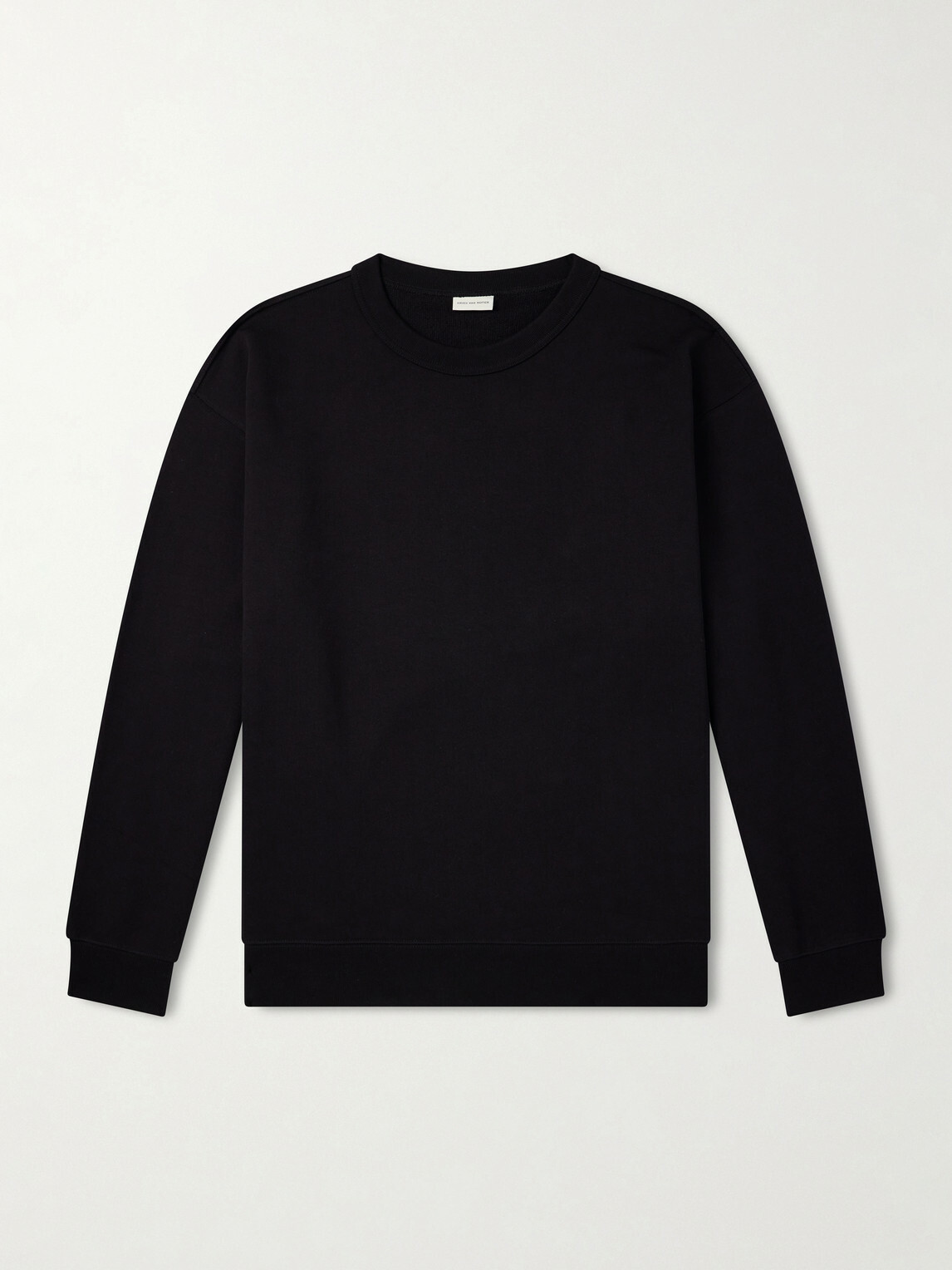 Dries Van Noten - Hax Oversized Cotton Sweatshirt - Black