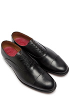 Grenson Bert Leather Derby Shoes Black