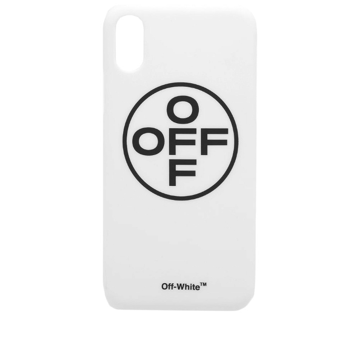 Photo: Off-White Cross Off Iphone X Case