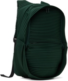 HOMME PLISSÉ ISSEY MIYAKE Green Pleats Daypack Backpack