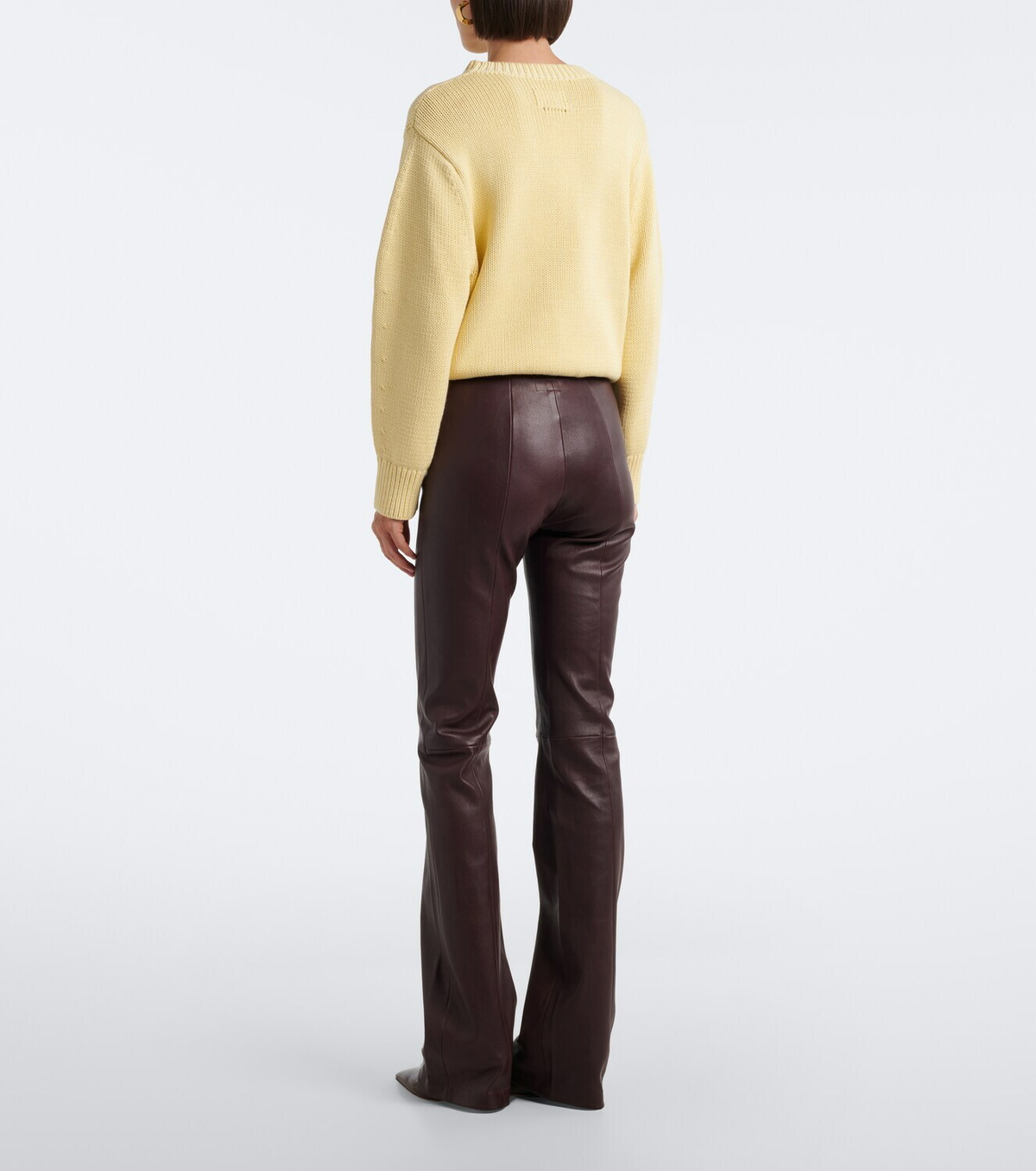 Stouls Icham leather flared pants