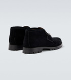 Gucci Horsebit suede ankle boots