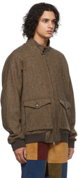 Noah Brown Baracuta Edition Tweed Herringbone G9 Jacket