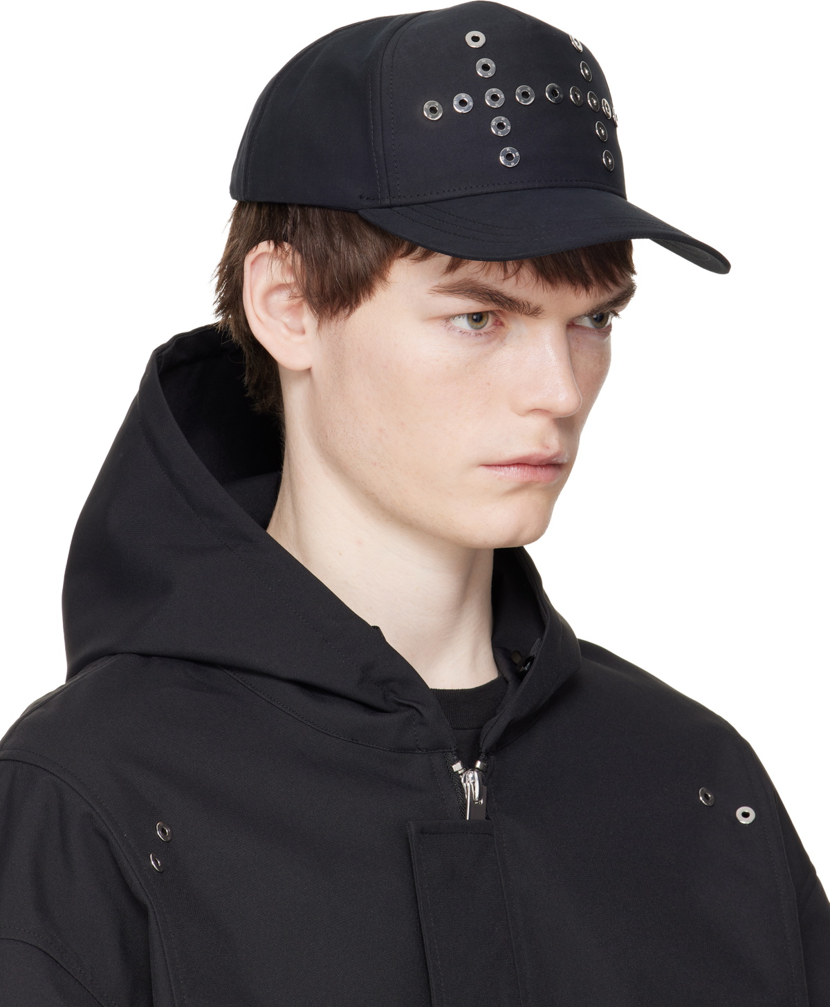 HELIOT EMIL Black Kynee Cap