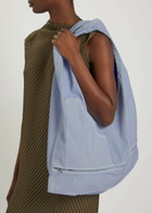 Issey Miyake Sculptural Canvas Tote bag - Light Blue - One Size