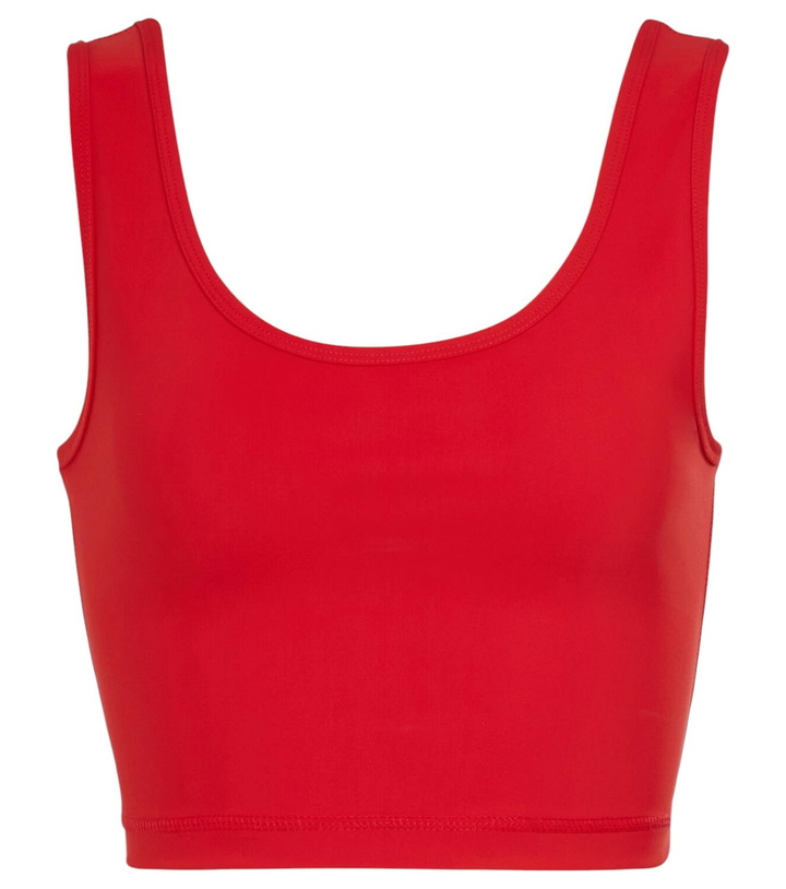 Photo: Wardrobe.NYC Jersey sports bra
