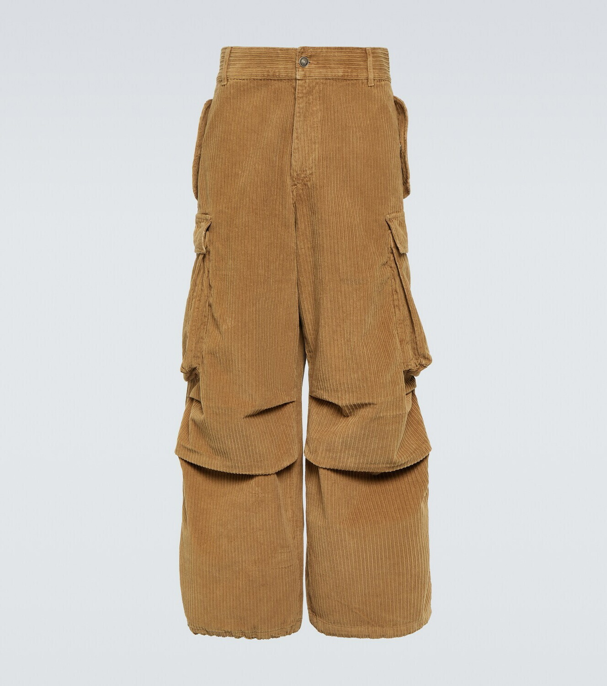 Alanui Velvet corduroy cargo pants