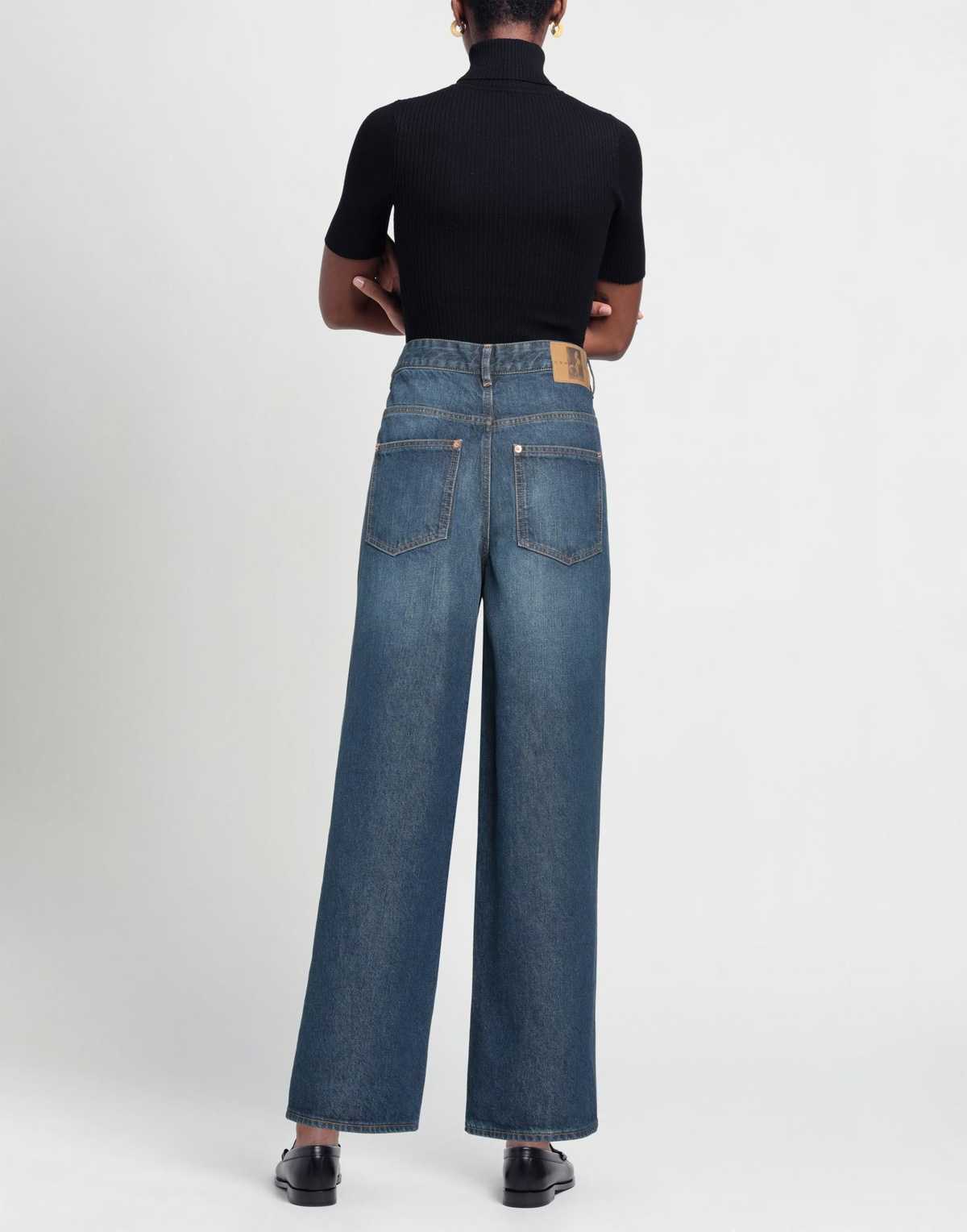 Conner Ives Womens Jeans in Blue