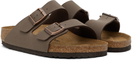 Birkenstock Brown Regular Arizona Sandals